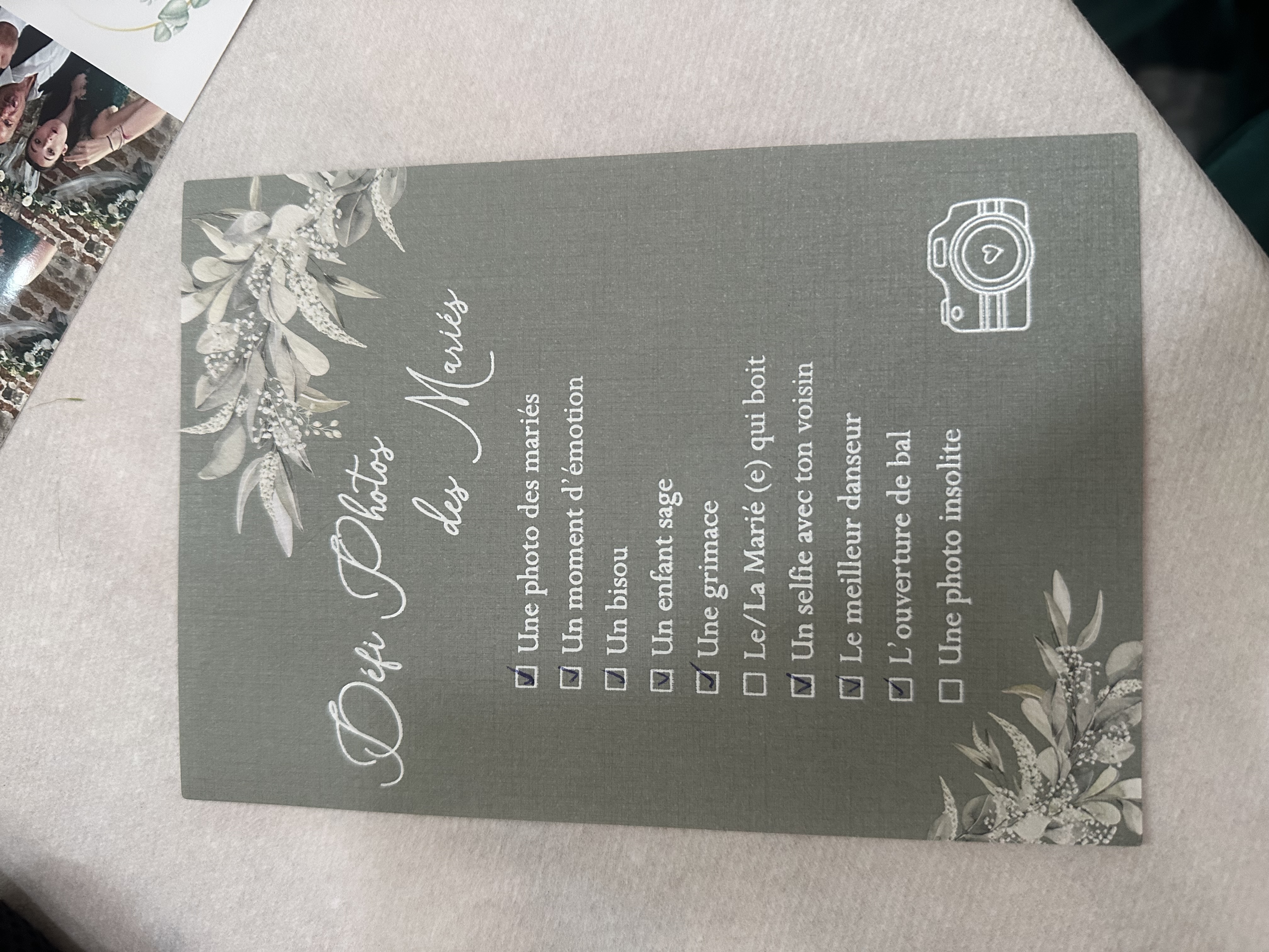 Photo de mariage